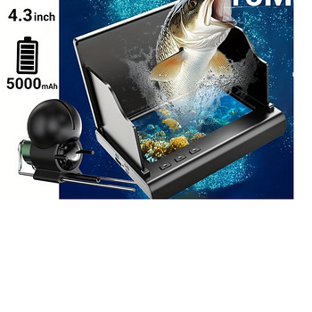 KALAKAAMERA LCD 4,3-TOLLINE VEEALUNE 15m