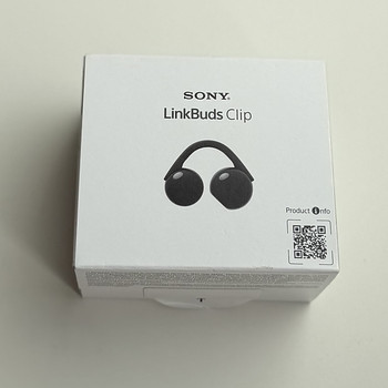 Sony LinkBuds Clip Wireless Headphones , Black