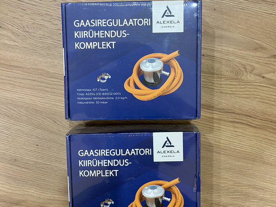 Газовый редуктор со шлангом Alexela Energia — новый
