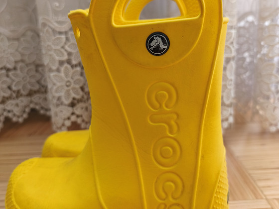 Kollased laste kummisaapad Crocs Handle 28–29(17,4)