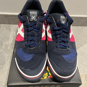 Futsalijalatsid MUNICH GESCA Sn31 Navy Fucsia