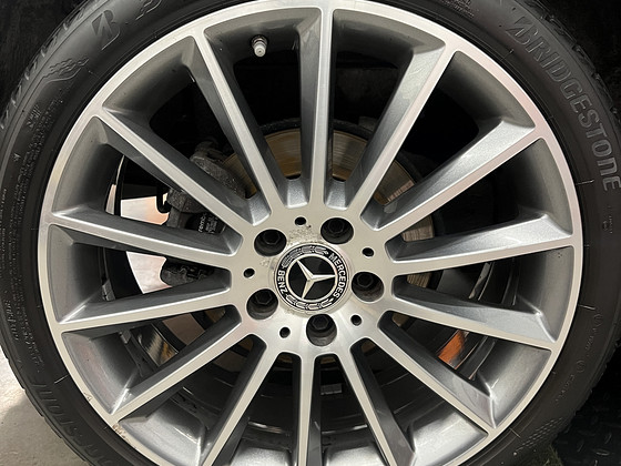 Оригинальные 19" многоспицевые диски Mercedes-Benz AMG