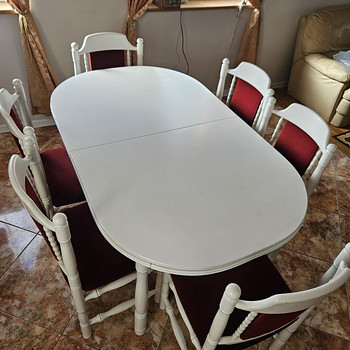Продам раскладной стол + 6 стульев