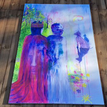 Картина маслом Jotham Peñaflorida 100cm x 150cm