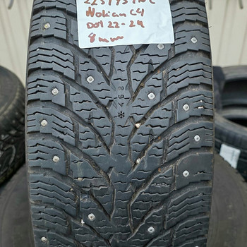 R16 rehvid 225 75 16c Nokian Hakkapeliitta C4 - 8mm