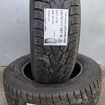 235/65 R17 (6,5mm) Yokohama iceGUARD iG55 naastrehvid (2tk)