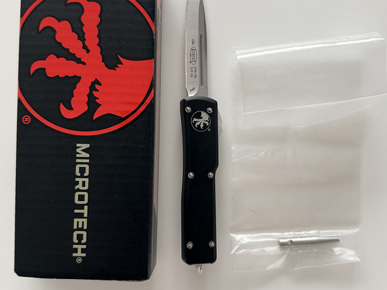 Автоматический нож Microtech UTX-70 S/E CA (с коробкой)