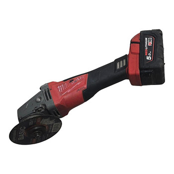 Relakas Milwaukee M18 CAG 125X + 5,0Ah