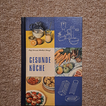 Saksakeelne retseptiraamat Gesunde Küche – Herbert Krauß