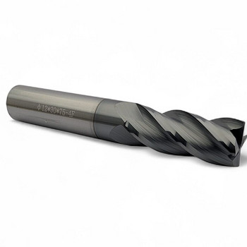 Otsfrees D12 kõvasulam 4 hammast HRC58, 12x30x75