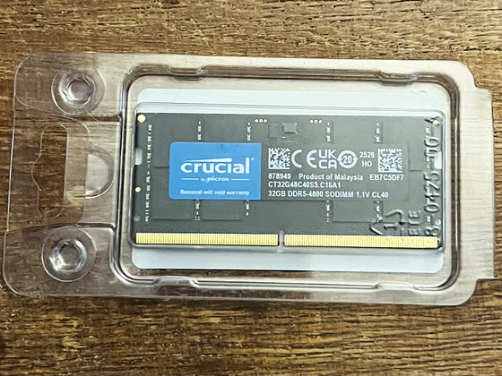 Mälu/RAM Crucial DDR5 32 GB