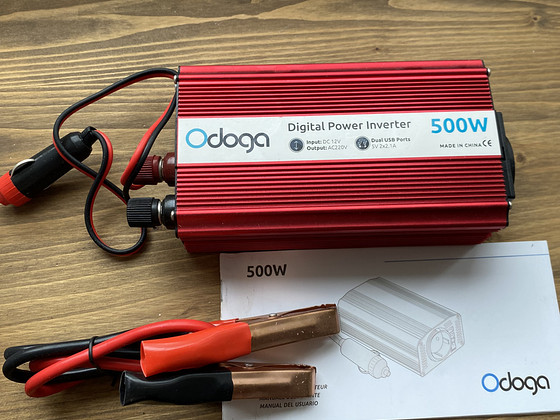 Автомобильный инвертор 12v, 500w. Новый