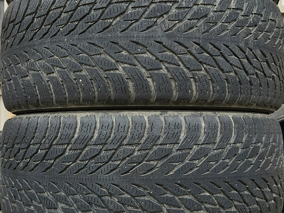 R20 M+S ламельные шины Nokian 275/45/20 - установка