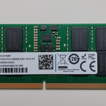 DDR5 SO-DIMM 16 ГБ (1x16 ГБ) 5600 CL46