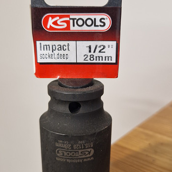 Ударная торцевая головка 28 мм KS TOOLS
