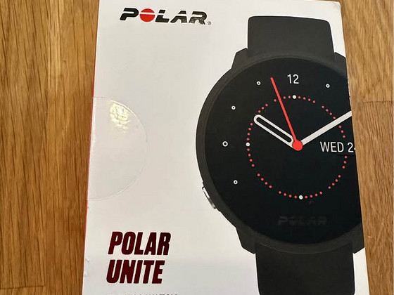 UUS! POLAR UNITE nutikell S-L must spordikell smartwatch