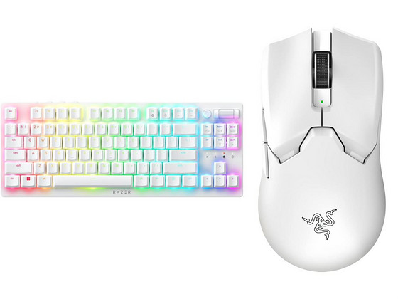 Razer DeathStalker V2 Pro TKL + Viper V2 Pro, valge