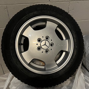 Haruldased Lorinser RS80 R16 5x112 ET22 + Michelin