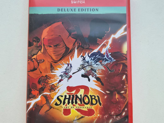 Shinobi art of vengeance deluxe edition switch2