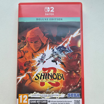 Shinobi art of vengeance deluxe edition switch2