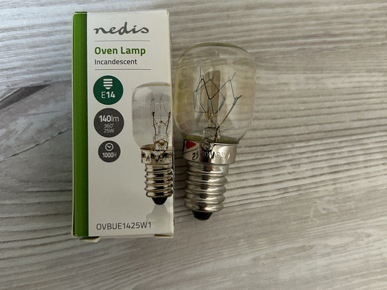 Лампочка Nedis E14 25W для духовки, до 300°C.(G)