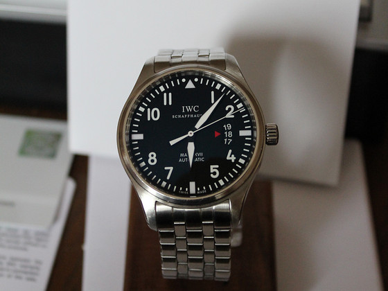IWC Pilot's Watch Mark XVII Automatic, полный комплект и мех