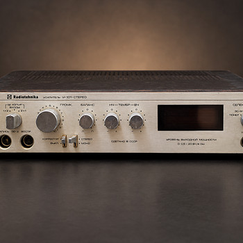 Radiotehnika У-101-stereo — vintagevõimendi NSV Liidust