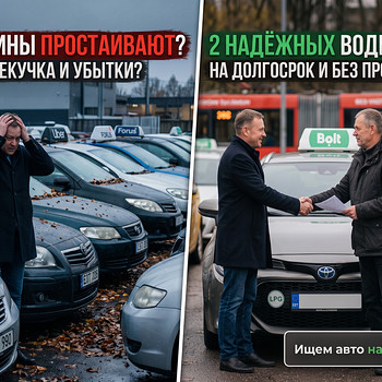 Простаивает LPG-авто под такси? Возьмем на долгосрок!