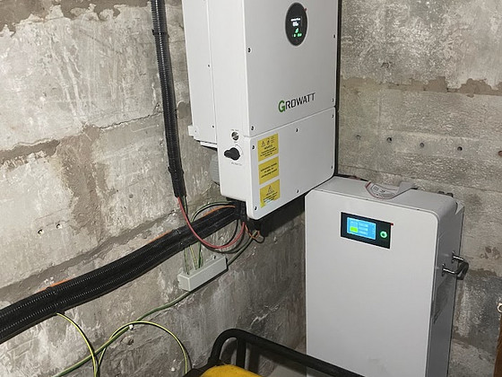 15kw offgrid inverter + 16kwh aku