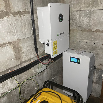 15kw offgrid inverter + 16kwh aku