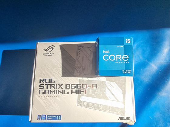 Asus ROG Strix B660-A + I5-12600K вместе или отдельно