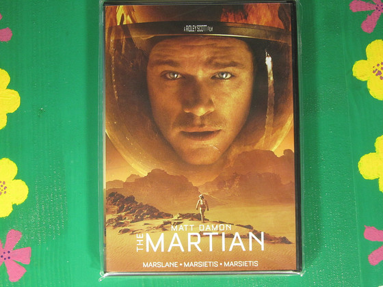 Марсианин DVD (ENG/RUS/UKR), в упаковке