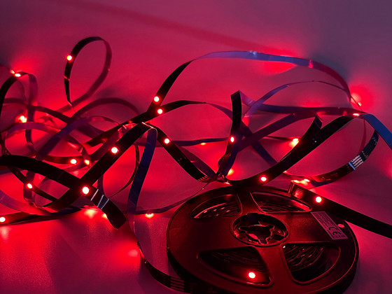15 м RGB LED лампы