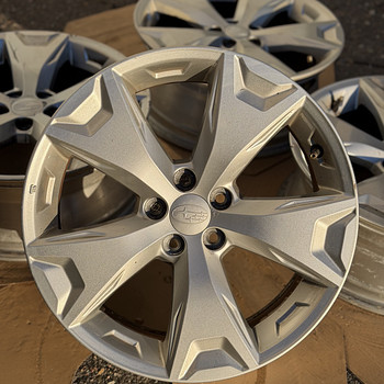 17" оригинальные диски Subaru 5x100 + датчики