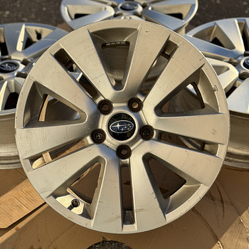 17" оригинальные диски Subaru 5x114,3 + датчики