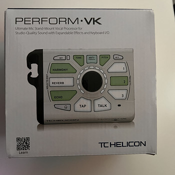 TC Helicon Perform-VK — Профессиональный вокальный процессор