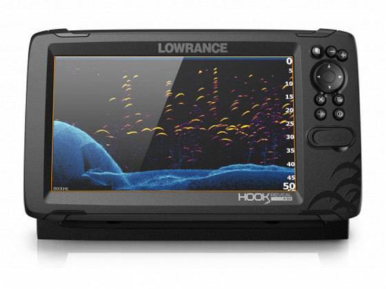 Lowrance Hook Reveal 9 Tripleshot и датчик для подлёдной рыбалки