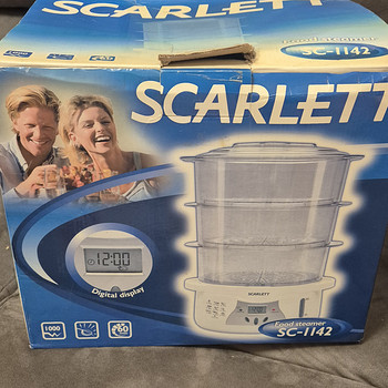 Продам новую электрическую пароварку Scarlett sc-1142