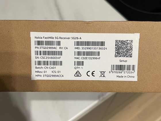 FastMile 5G26-A väliruuter + WiFi Beacon 3.1