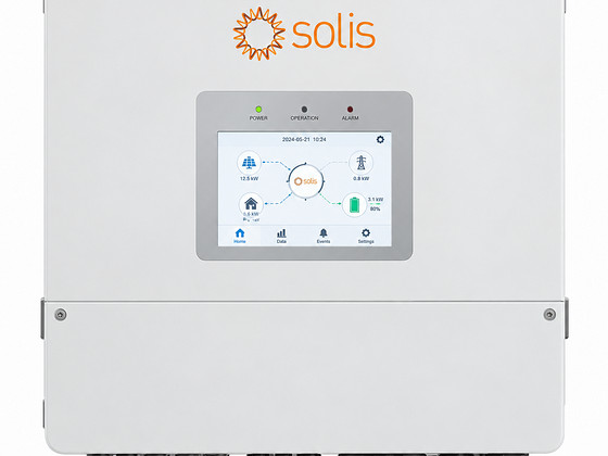 Hübriidinverter Solis 20kW 3-faasi, kõrgepinge, S6-EH3P20K-H