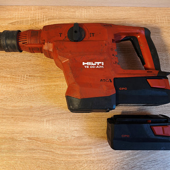 HILTI akupuurvasar TE60 A36 perforaator pöördvasar puurvasar