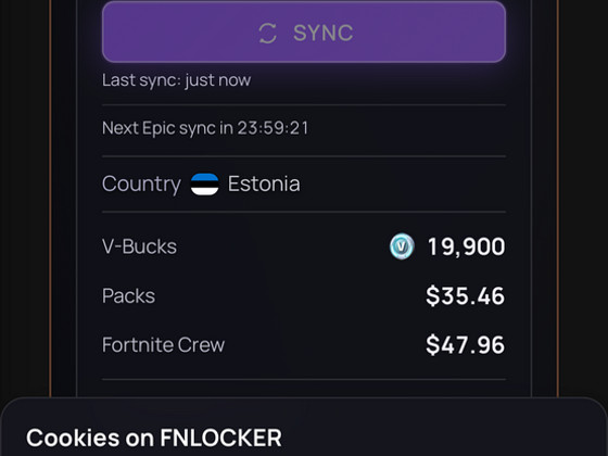 Аккаунт Fortnite.