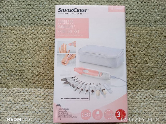 SILVERCREST SMPSA 3.7 A1 НАБОР ДЛЯ МАНИКЮРА И ПЕДИКЮРА. НОВЫЙ