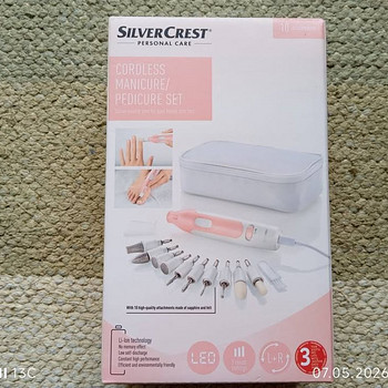 SILVERCREST SMPSA 3.7 A1 MANIKÜÜRI JA PEDIKÜÜRI KOMPLEKT. UU