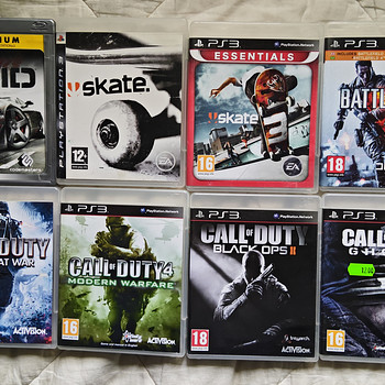 Комплект игр Playstation 3 PS3 8 шт. CIB