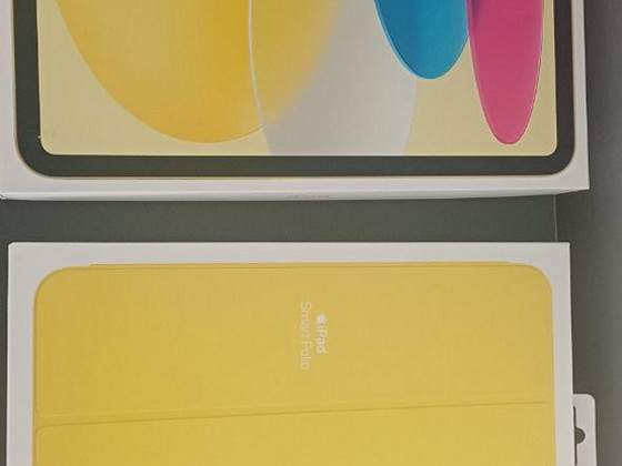 Apple iPad 11 (A16) 256GB Wi‑Fi + Cellular Yellow + Smart Folio