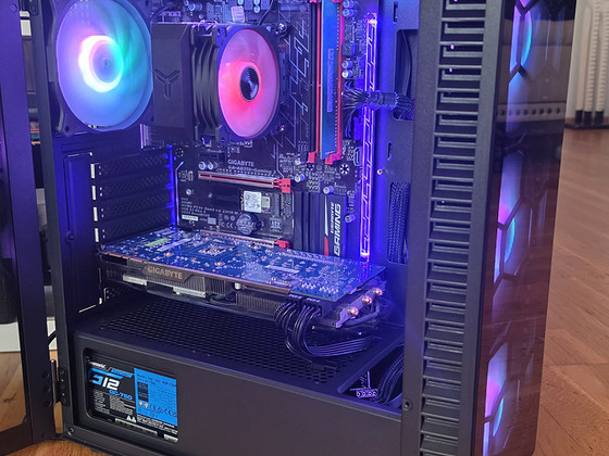 Lauaarvuti R5 2600 / GTX 680 / 8GB / 512GB NVMe / WiFi + BT