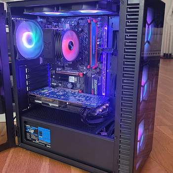 Lauaarvuti R5 2600 / GTX 680 / 8GB / 512GB NVMe / WiFi + BT