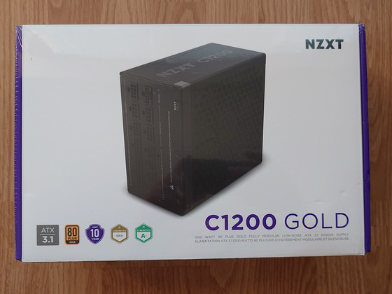 Блок питания NZXT C1200 ATX 3.1 1200W 80+ Gold полностью мод