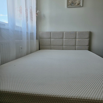 Uus, kasutamata voodi 120×200 pehme peatsiga + madrats
